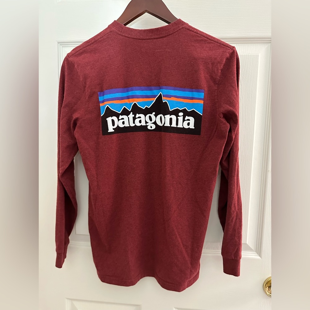 Patagonia Regular Fit Long Sleeve T Shirt - Picture 2 of 3